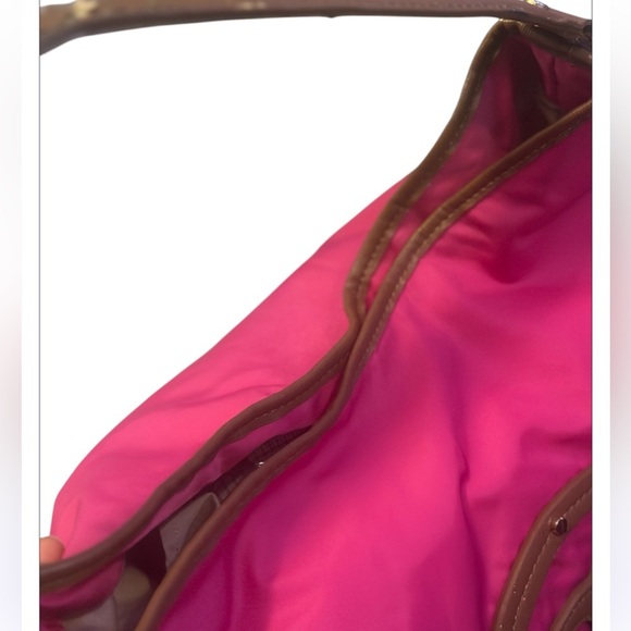 Tory Burch Pink Nylon Hobo Bag - Picture 13 of 14